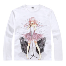 Guilty Crown T-shirts kawaii Japanese Anime t-shirt Manga Shirt Cute Cartoon Shu Ouma Inori Cosplay shirts 40573114919 tee 616