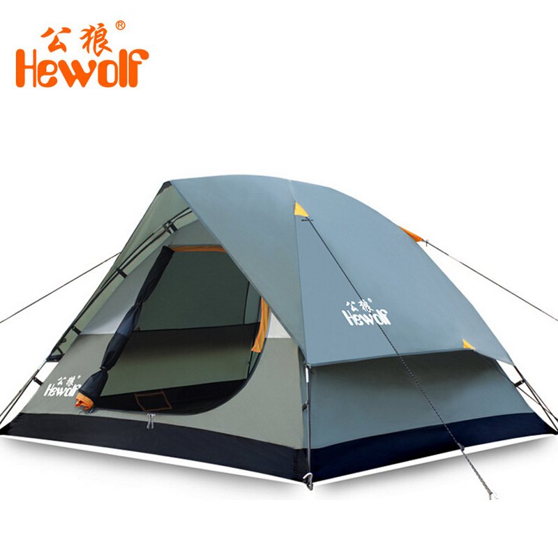 High Quality Waterproof Fiberglass Double Layer 2 3 4 Outdoor Camping Hiking Hewolf Beach Tent Tourist travel 2015 New china High Quality Waterproof Fiberglass Double Layer 2 3 4 Outdoor Camping Hiking Hewolf Beach Tent Tourist travel 2015 New china