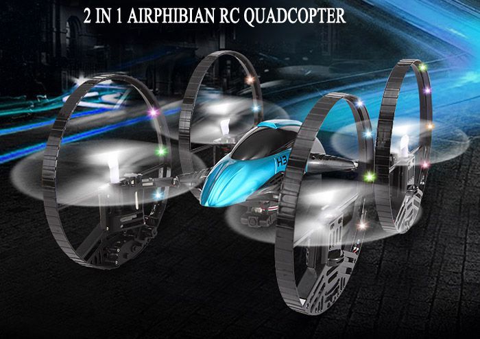 کوس+بازار Aliexpress.com: Comprar Jjrc H3 2 1 aire tierra 2.4 g 4ch Quadcopter ...