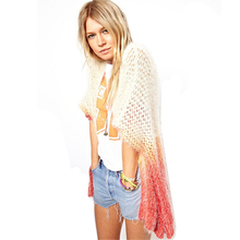 Cardigan pure color casual knitting long sleeve women sweater new autumn winter fashion temperament loose women
