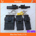 Free Shipping 25 sets 1 2 3 4 6Pin way HID Waterproof Electrical connector plug kits