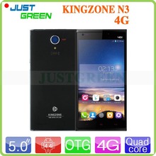 KINGZONE N3 4G Smartphone MTK6582 +6290 Quad Core 1.3GHz 5inch IPS 1280*720 8.0MP+13.0MP Camera Dual SIM NFC OTG GPS Android 4.4