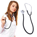 Portable Dual Head EMT Clinical Stethoscope Medical Auscultation Device Estetoscopio Littmann Fonendoscopio health care Monitors