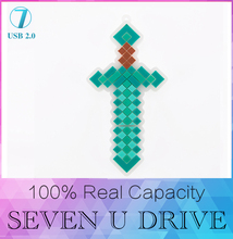 Sword pen drive cartoon pendrive 8gb 16gb 32gb 64g Samurai usb flash drive 512GB pendriver hard disk gadget flash memeory U disk
