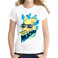 2016 Newest Women Short sleeve T shirt Fashion Retro Pikachu Design t shirt Novelty Tee Shirts