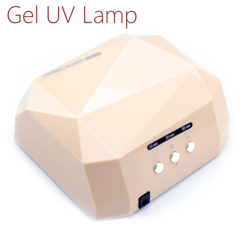 Image of 36W UV Lamp LED Ultraviolet Lamp for Nail Dryer Nail Lamp Diamond Shaped CCFL Curing for UV Gel Nail Polish Nail Art Tools-1006B