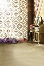 200cm*300cm(6.5ft*10ft) photography backdrops Small purple wooden partition table photo studio LK4281