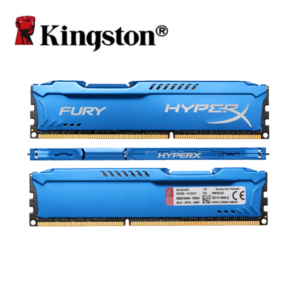 Original Kingston HyperX FURY Memoria Memory DIMM DDR3 4GB