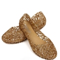 New Women Jelly Melissa Shoes Beach Sandals Summer Fretwork Nest Flat Sandals For Women Melissa Zapatos