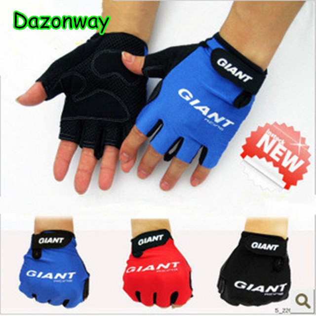Image of Wholesale Cycling Gloves Mountain Bike Half Finger Bicycle Gloves Spring&Summer Non-Slip Breathable Sports Gloves Freeshipping