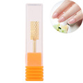1pc Professional File Metal Nail Drill Bit Gold Plated Nail Art Polish Machine Tungsten Steel Grinding