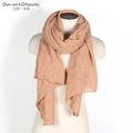 2016 Luxury Brand Scarf Women Warm Knitted Long Wrap Shawl And New Design Neck Ring Scarves