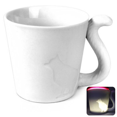 Cat Style Ceramic Material Water Coffee Beverage Mug 270ml