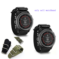 Nylon Watch Band 26mm Luxury Nylon Strap 5 Ring Watch Replacement Band For Garmin Fenix 3