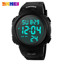 2015 Popular Skmei Brand LED Watch Men Sports Watches Digital Military Watch  50m Waterproof Outdoor Casual Wristwatches