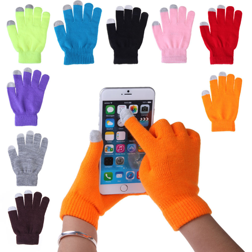 Colourful Stretchable Winter Warm Touch Screen Glo...