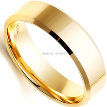 Size 7 15 8MM Black Gold Silver Stainless Steel Wedding Band Ring 