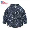 Fashion Boys Girls Shirt 2016 Hot Sale New Spring Autumn Full Sleeved Shirt Cotton Kids Shirts