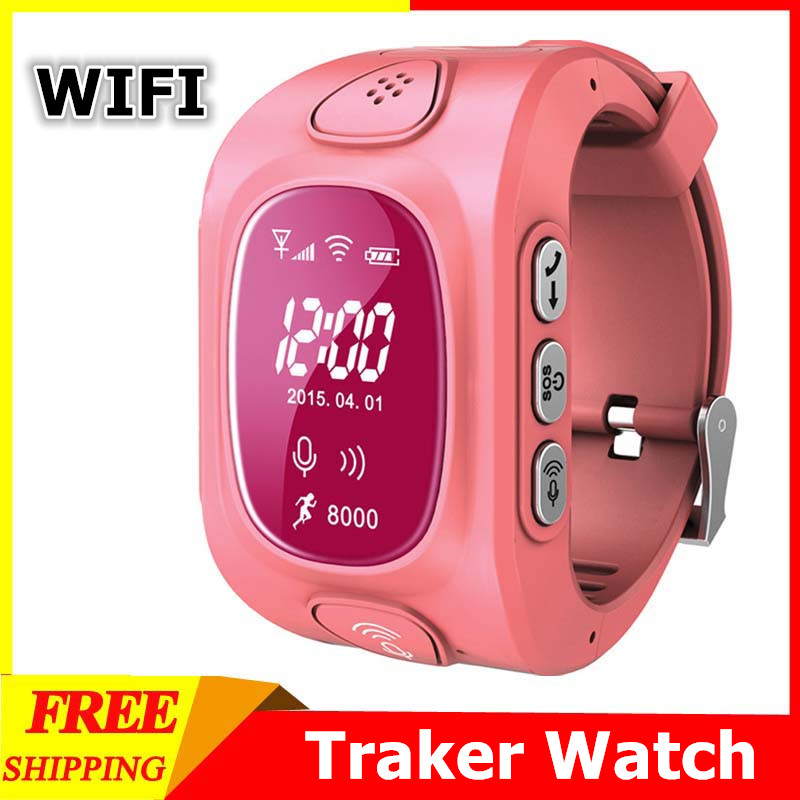 Hot New Arrial GPS GSM Wifi Tracker Watch for Kids Children Smart Watch with SOS Support
