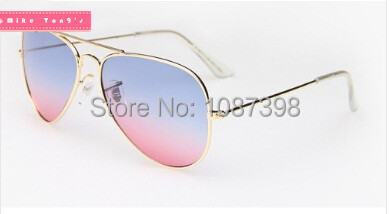 Women Sunglasses Newest Fashion brand designer Sunglasses Frog Mirror Gradient Unisex Sunglasses 5 Color free shipping
