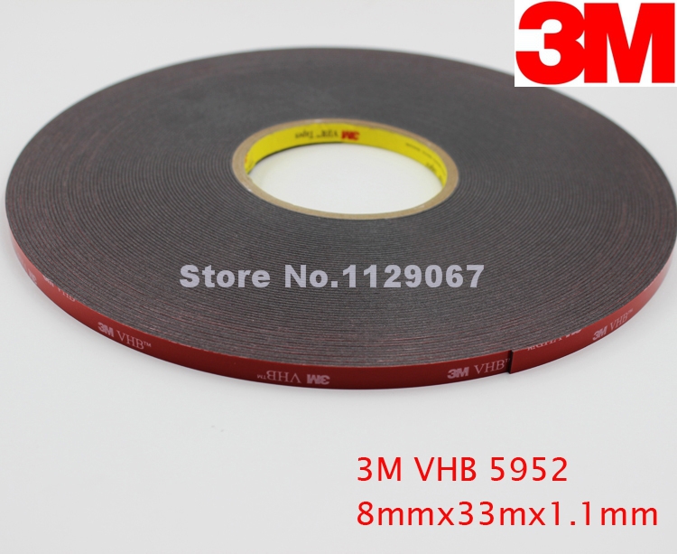 3M-5952-Heavy-Duty-Mounting-VHB-Tape-Bla
