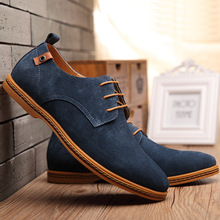 Brand Oxford Shoes For Men Lace Up Winter Shoes Men Warm Low Leather Men Casual Shoes Comfortable