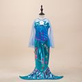 New Children Baby Girl Clothes Little Mermaid Kids Girls Mermaid Dresses Princess Ariel Cosplay Halloween Costume