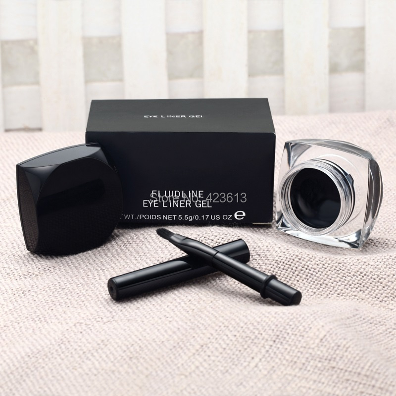 Y001 HOT 1pcs retail brand high quality makeup black eyeliner gel make up long lasting eye