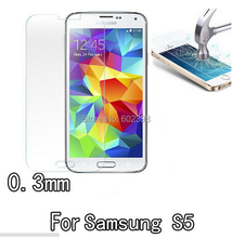 Amazing 9H 0 3mm 2 5D Nanometer Tempered Glass screen protector for Samsung Galaxy S5 G900