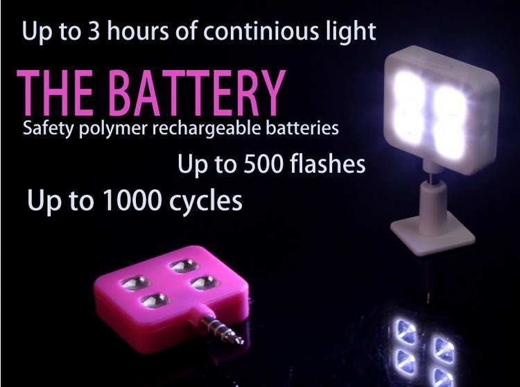 Hot Sell ICANNY RK06 Smart Phone Sync 7.6*1.1*5.3CM LED Flash For The Wire Monopod Selfie Enhancing LED Flash With Cellphone Etc Hot Sell ICANNY RK06 Smart Phone Sync 7.6*1.1*5.3CM LED Flash For The Wire Monopod Selfie Enhancing LED Flash With Cellphone Etc
