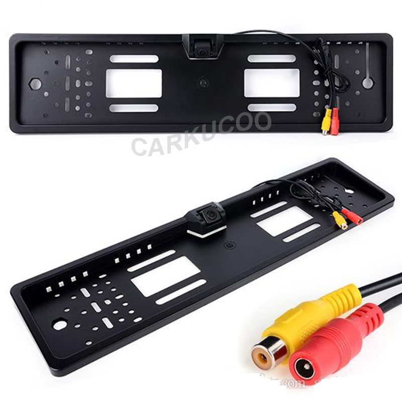 Auto Parktronic Night Vision Car Rear View Camera Europe License Plate Frame Camera HD Backup Reversing Parking Camera Auto Parktronic Night Vision Car Rear View Camera Europe License Plate Frame Camera HD Backup Reversing Parking Camera