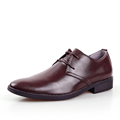 classic brown black color soft leather mens dress shoes simple design gents man formal suitable leather
