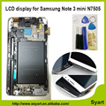 N7505 Sreen With Frame Touch Digitizer Full LCD display Assembly white gray in stock For Samsung