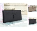 Women Genuine Real Cow Leather Clutch Long Wallet Bifold Credit Card Holder ID Photo Window Fashion