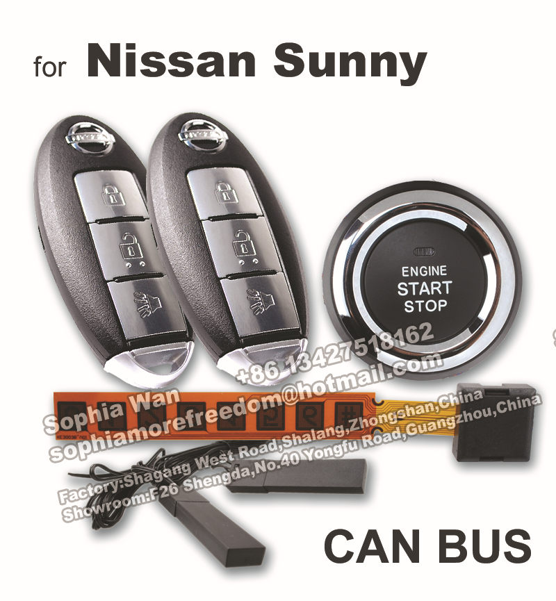 Car alarm remote for nissan sunny #4