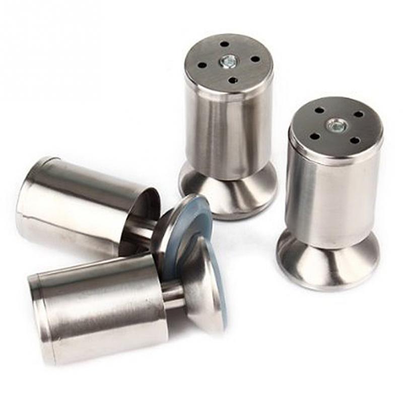 Hardware Table Legs Support Adjustable Table Feet Stainless Steel