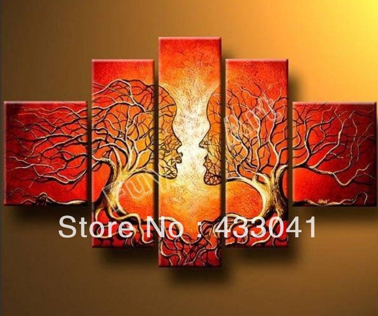 Cheap 5 Piece Set Red Lovers Tree Loving Landscape Canvas | cheap 5 piece set red lovers tree loving landscape canvas Cheap 5 Piece Set Red Lovers Tree Loving Landscape Canvas | cheap 5 piece set red lovers tree loving landscape canvas