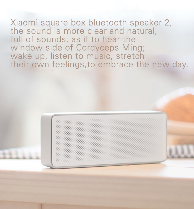 Original Xiaomi Bluetooth Speaker 2 Square Box Portable Mini Stereo Bass Speaker bluetooth V4.2 for iPhone for Android phone (7)