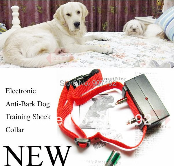 96packs/lot Promotion Remote control dog Training Collar bark stop