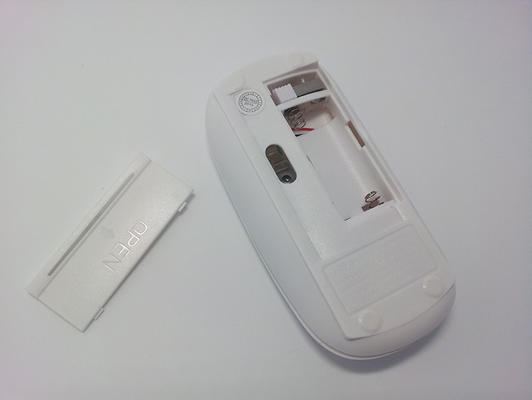 Wireless Mouse - White_Back