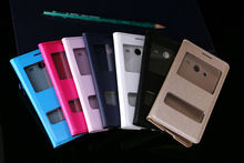Slim View Shell Battery Housing Leather Case Back Flip Cover Shockproof Holster For Samsung Galaxy Core
