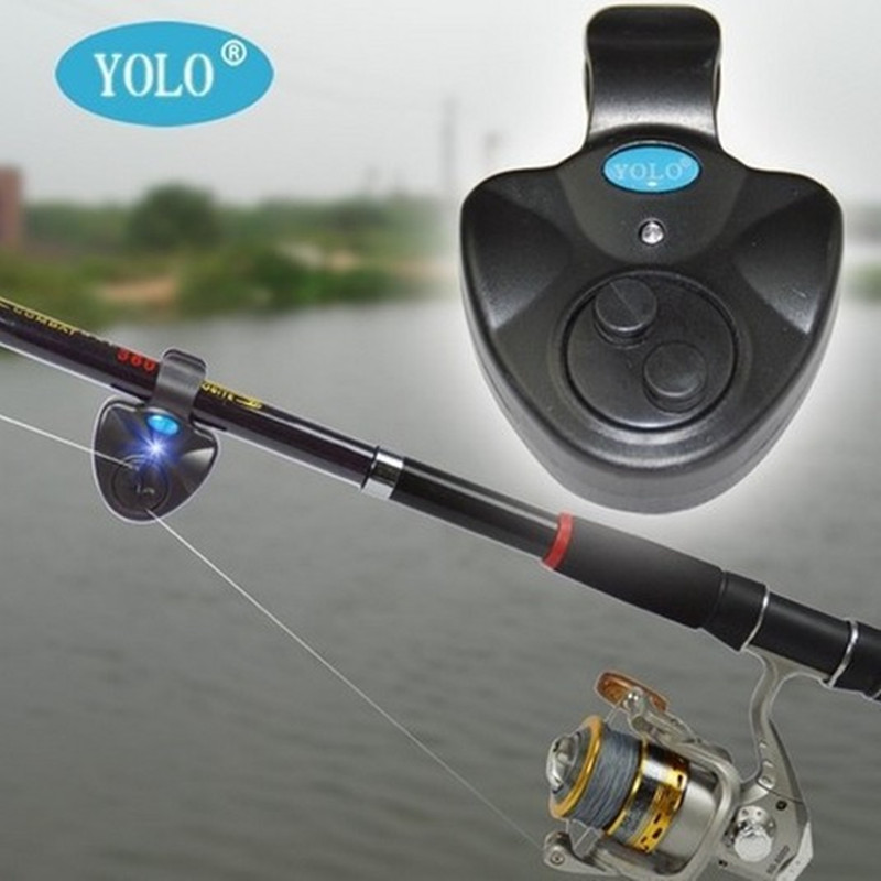 Image of Hot! Universal Fishing Alarm Set Wireless Electronic Fish Bite Alarms Finder LED Light Sound Alert Clip On Rod Carp Tackle Boxes