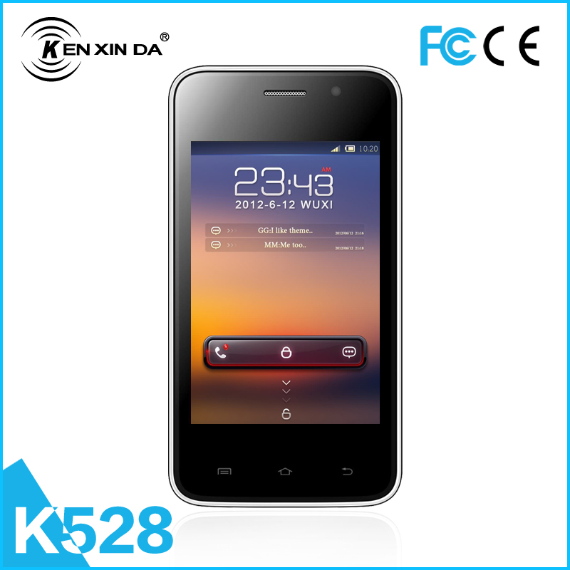 Free shipping on line lowest price Android Mobile Phone k528 512MB