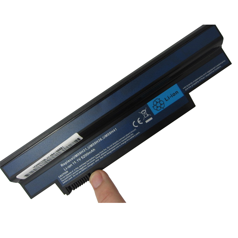 5200MAH 6cells new Laptop battery FOR ACER Aspire one AO533 KK3G AO533 WW3G eMachines 350 350