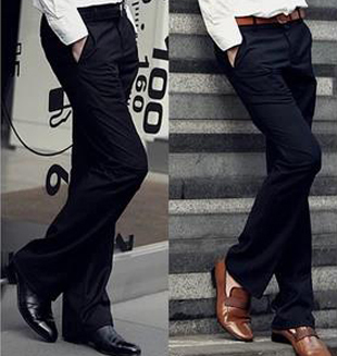 Мужской костюм брюки классические Midswaist западного стиля костюмы брюки-мужчин мода свадебные брюки мужские бизнес черные брюки LK92