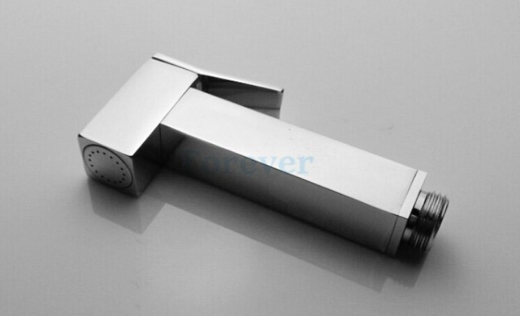 Description Picture 3 of itemcopper Toilet Hand held Hot & Cold Bidet Spray Shattaf Water Valve Mixer with Holder Sprayer Shower BD277