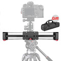New Portable 3 8 Adjustable DSLR Video Camera Slider 400mm Double Distance for Canon Nikon Sony