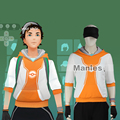 Anime Pokemon Go Costume Pocket Monster Trainer Yellow Hoodie Pokemon Go Team Suit Halloween Cosplay Costume