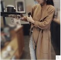Woolen outerwear coat women 2015 winter women s wind temperament coat cotton lapel woolen overcoat thick