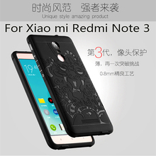 Luxury phone case For xiaomi redmi note 3 Soft silicon Protective back cover cases for Xiaomi